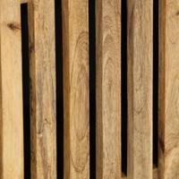 Hoge kast 40x34x110 cm massief ruw mangohout - thumbnail