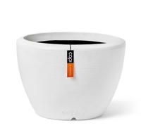 Pot bol Arc Granite 114x90 wit bloempot Capi Europe - Capi europe - thumbnail