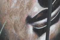 Set van 2 Schilderijen Home ESPRIT Boeddha Orientaals 160 x 3 x 120 cm - thumbnail