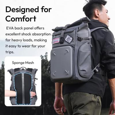 Ulanzi BP04 Hard Shell Rugzak 25 liter met Find My Tracker