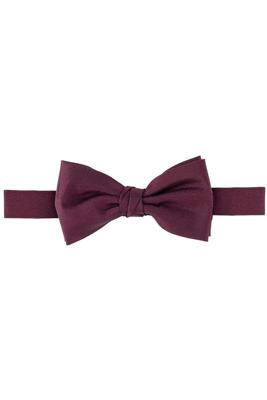 Profuomo zijden vlinderstrik bordeauxrood Profuomo zijden vlinderstrik bordeauxrood