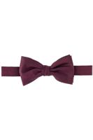 Profuomo zijden vlinderstrik bordeauxrood - thumbnail