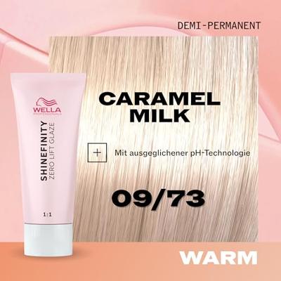 Wella Professionals ShineFinity Zero Lift Glaze 09/73 Caramel Milk 60ml