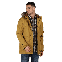 Regatta outdoorjas Salinger II heren polyester rood - thumbnail