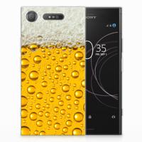 Sony Xperia XZ1 Siliconen Case Bier - thumbnail