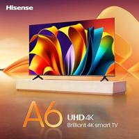 Hisense TV 65 inch 4K Ultra HD 65A6N Smart TV VIDAA U7, Dolby Vision, HDR 10+, DTS Virtual: X, Game Mode, Alexa Built-in, VIDAA Voice, DVB-T2/S2 HEVC 10 Tuner, Lativù 4K - thumbnail
