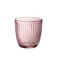 Bormioli Rocco Waterglazen 290 ml 6 Stuks Roze/Transparant/Glas - thumbnail