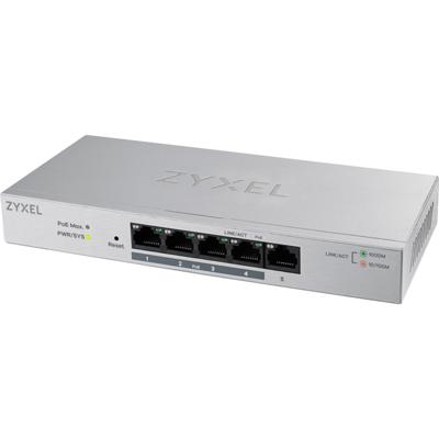 Zyxel 5-poorts Gigabit Web Managed Switch, Levenslange garantie [GS1200-5]