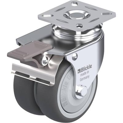 Blickle LDA-PATH 75KF-FI Dubbel zwenkwiel Wieldiameter: 75 mm Draagvermogen (max.): 100 kg 1 stuk(s) Blickle LDA-PATH 75KF-FI Dubbel zwenkwiel Wieldiameter: 75 mm Draagvermogen (max.): 100 kg 1 stuk(s)