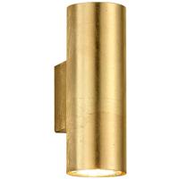 Stijlvolle Mat Gouden LED Wandlamp - GU10 - Rond Aluminium - thumbnail