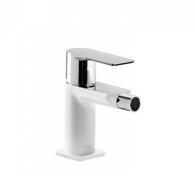 Bidetkraan Tres Loft | Opbouw | Mengkraan | 1-hendel | Rond | Wit chroom