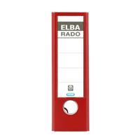 Elba Rado Plast ordner voor ft A5 staand, donkerrood, rug van 7,5 cm - thumbnail