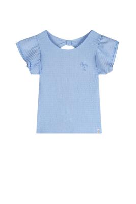 NoNo zomer top meisjes - blauw - jersey - Kia