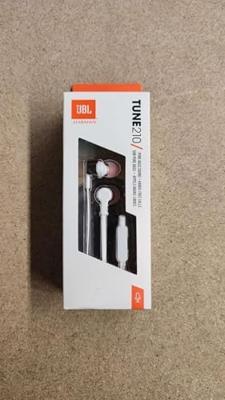 JBL T210 In-Ear Oordopjes Zilver