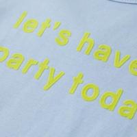 Kindershirt 104 lichtblauw - thumbnail
