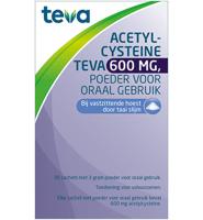 Teva Acetylcysteine 600mg 30 Sachets - thumbnail
