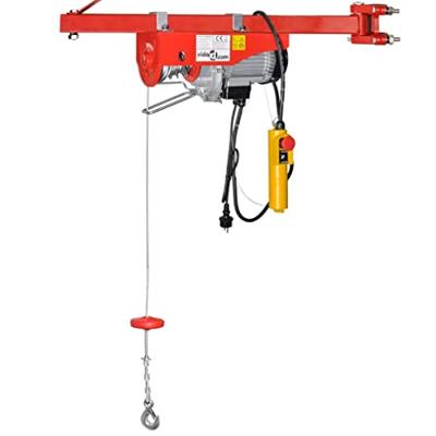 VidaXL Elektrische lier 1000 w 300/600 kg