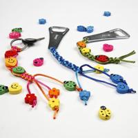 Creativ Company Sleutelhangers, d 25 mm, 100 stuk/ 1 doos - thumbnail