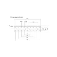 Supporto TV fisso - SLIM - Acciaio - SHO 4210 - thumbnail