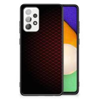 Samsung Galaxy A52 | A52s (5G/4G) Back Case Geruit Rood - thumbnail