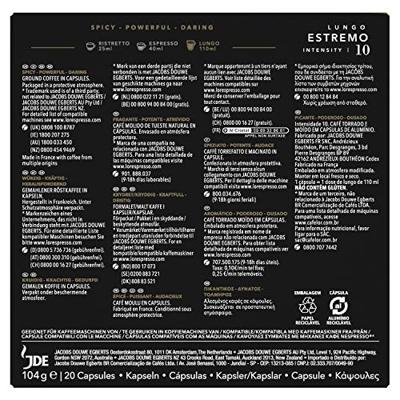 Koffiecups l'or espresso lungo estremo 20st | 10 stuks