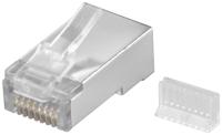 goobay RJ-45 Stekker shielded Cat 5e netwerkadapter - thumbnail