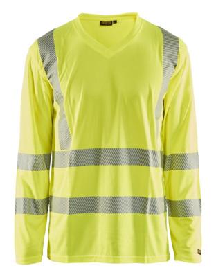Blåkläder UV-T-Shirt lange mouw High-Vis 33851013 | High-Vis Geel | Maat 4XL - 7330509523926 Blåkläder UV-T-Shirt lange mouw High-Vis 33851013 | High-Vis Geel | Maat 4XL - 7330509523926