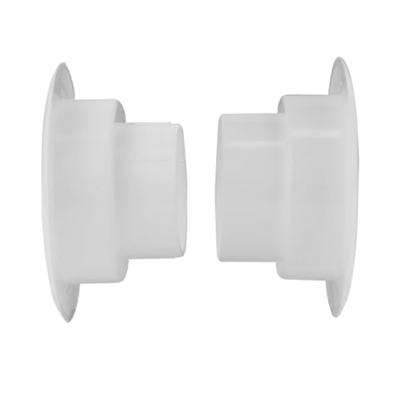 Rond Deurrooster Ø40mm - Kunststof Wit