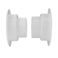 Rond Deurrooster Ø40mm - Kunststof Wit - thumbnail