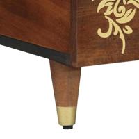 Salontafel Honingbruin 100 x 54 x 40 cm massief mangohout - thumbnail