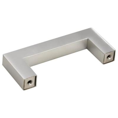 Handvatten 10 st 64 mm roestvrij staal zilverkleurig