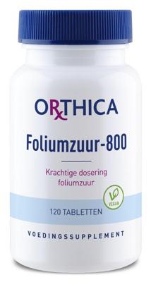 Orthica Foliumzuur 800 Tabletten Orthica Foliumzuur 800 Tabletten