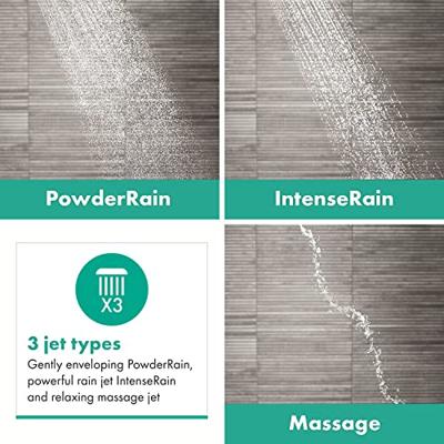 Handdouche HansGrohe Pulsify Select S 3jet Relaxation EcoSmart 10.5 cm Mat Wit Handdouche HansGrohe Pulsify Select S 3jet Relaxation EcoSmart 10.5 cm Mat Wit