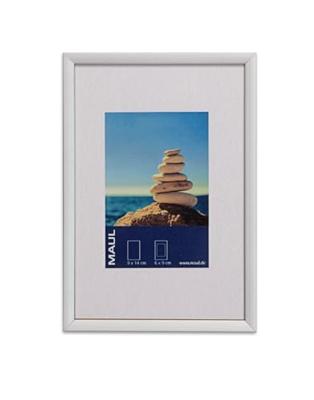 Fotolijst MAUL design 10x15cm aluminium frame zilver Fotolijst MAUL design 10x15cm aluminium frame zilver