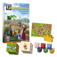 999Games 999 games carcassonne toernooien & emblemen uitbreiding - thumbnail