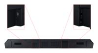Samsung Soundbar HW-Q600C/EN, 3.1.2, 360 W, Dolby Atmos, draadloze subwoofer, zwart - thumbnail
