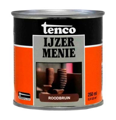 tenco ijzermenie roodbruin 2.5 ltr
