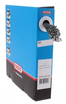 Elvedes Schakel binnenkabel slick rvs 2250 mm ø 1,1 mm (100x) Elvedes Schakel binnenkabel slick rvs 2250 mm ø 1,1 mm (100x)