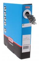 Elvedes Schakel binnenkabel slick rvs 2250 mm ø 1,1 mm (100x) - thumbnail