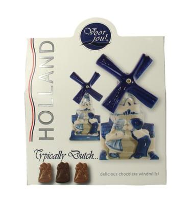 Voor Jou! Cadeau doos typical Dutch windmill 100 Gram
