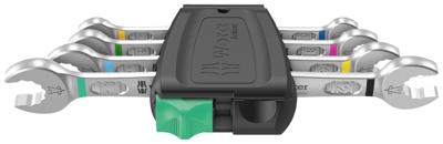 Wera 05020314001 6005 Joker 4 Set 1 Dubbele steeksleutelset 4-delig Sleutelbreedte (metrisch) 6 - 12 mm Wera 05020314001 6005 Joker 4 Set 1 Dubbele steeksleutelset 4-delig Sleutelbreedte (metrisch) 6 - 12 mm
