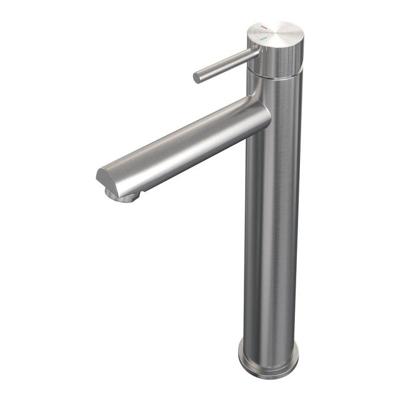 BRAUER Stripe Verhoogde Opbouw Wastafelmengkraan - model A - RVS-kleurig geborsteld PVD 5-NG-002-HD7