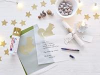 Edding Permanent Spray 5200, 200 ml, rijkgoud mat - thumbnail