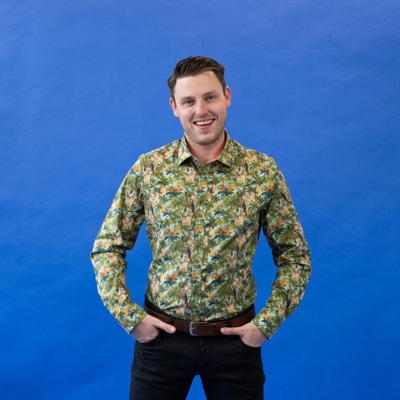 City Jungle Overhemd-XL Lureaux - Handgemaakte Nette Schoenen Voor Heren City Jungle Overhemd-XL Lureaux - Handgemaakte Nette Schoenen Voor Heren