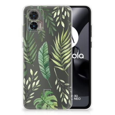 Motorola Edge 30 Neo | TPU Case | Leaves