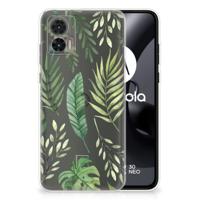 Motorola Edge 30 Neo | TPU Case | Leaves - thumbnail