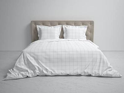 Heckett & Lane Heckett & Lane Diamante Dekbedovertrek 240 White