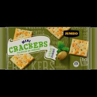 Jumbo Mini Crackers Olijfolie en Oregano 8 x 5 Stuks - thumbnail