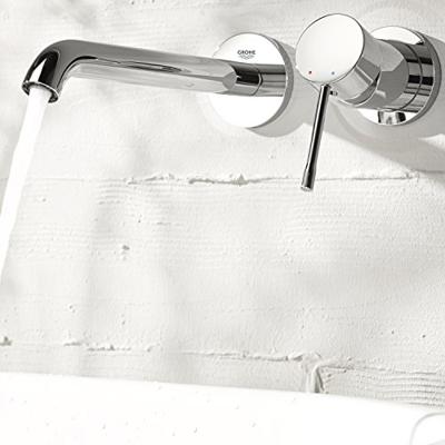 GROHE Essence New Wastafelkraan Inbouw - uitloop 23cm - L size - zonder waste - chroom 19967001