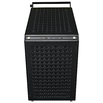 Cooler Master q500-kgnn-s00 qube 500 flatpack, atx, midi-tower, glass window, usb 3.2 type-c, black